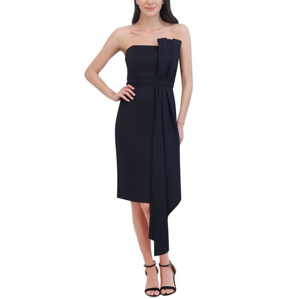 Eliza J Womens  Cocktail Dress, Black